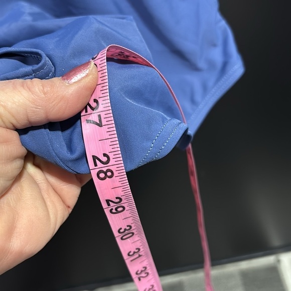 Tempt Me High Neck,mesh front detail & keyhole back,padded, ruching one-piece - Picture 11 of 15